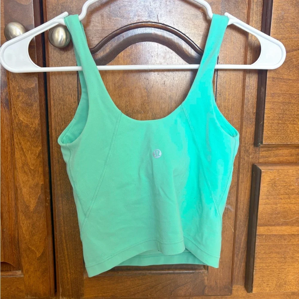 *RARE* Lululemon Athletica Tidewater Teal Align Tank - Picture 2 of 3